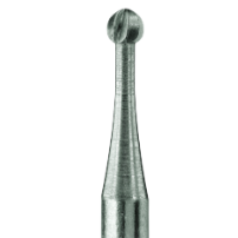 Alston-Prima Steel Round Burs #6; Diameter 1.8mm. Pack of 6