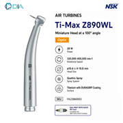 NSK Ti-Max Z890WL Titanium High speed handpiece Optic Miniature Head For W&H Rotoquick coupling