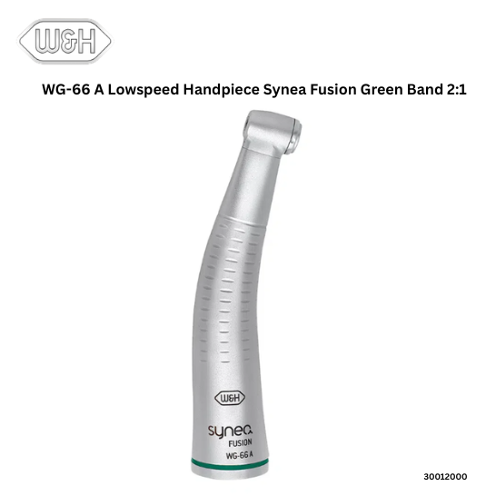 W&H WG-66A Lowspeed Handpiece Synea Fusion Green Band 2:1