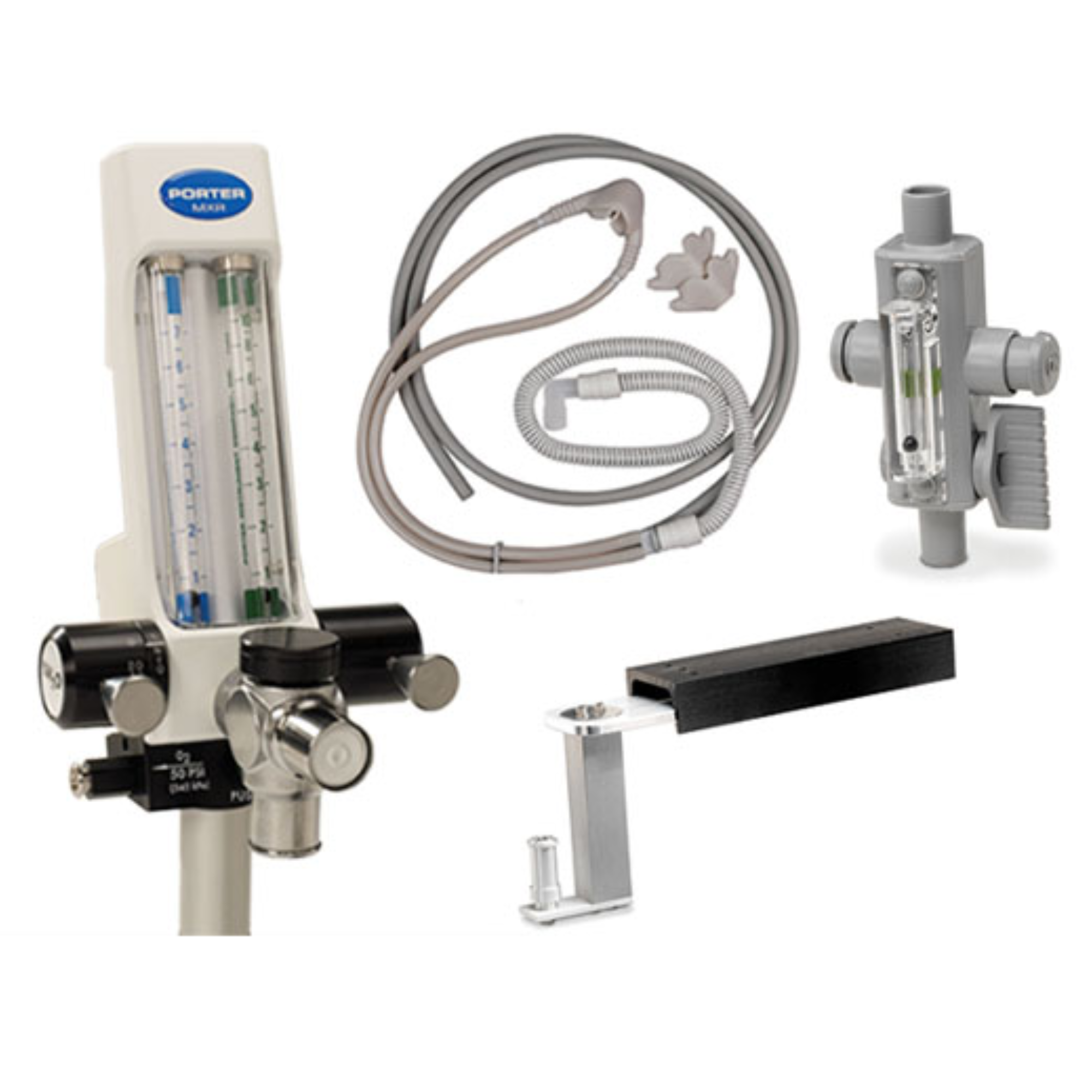 Porter MXR-Flowmeter Package + Slide away Under Counter Mount