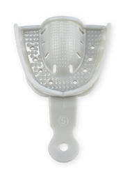 Perforated Impression Trays (Grey) - 12 pack - Various sizes Small - Upper