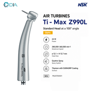 NSK Ti-Max Z990L Titanium High speed handpiece Optic Standard Head For NSK Coupling