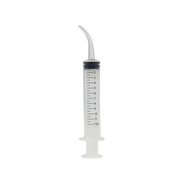 Disposable 12 cc Curved Tip Irrigation Syringe w/ Graduation Pack of 50