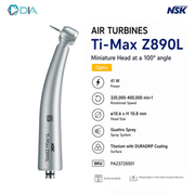 NSK Ti-Max Z890L Titanium High speed handpiece Optic Miniature Head For NSK Coupling