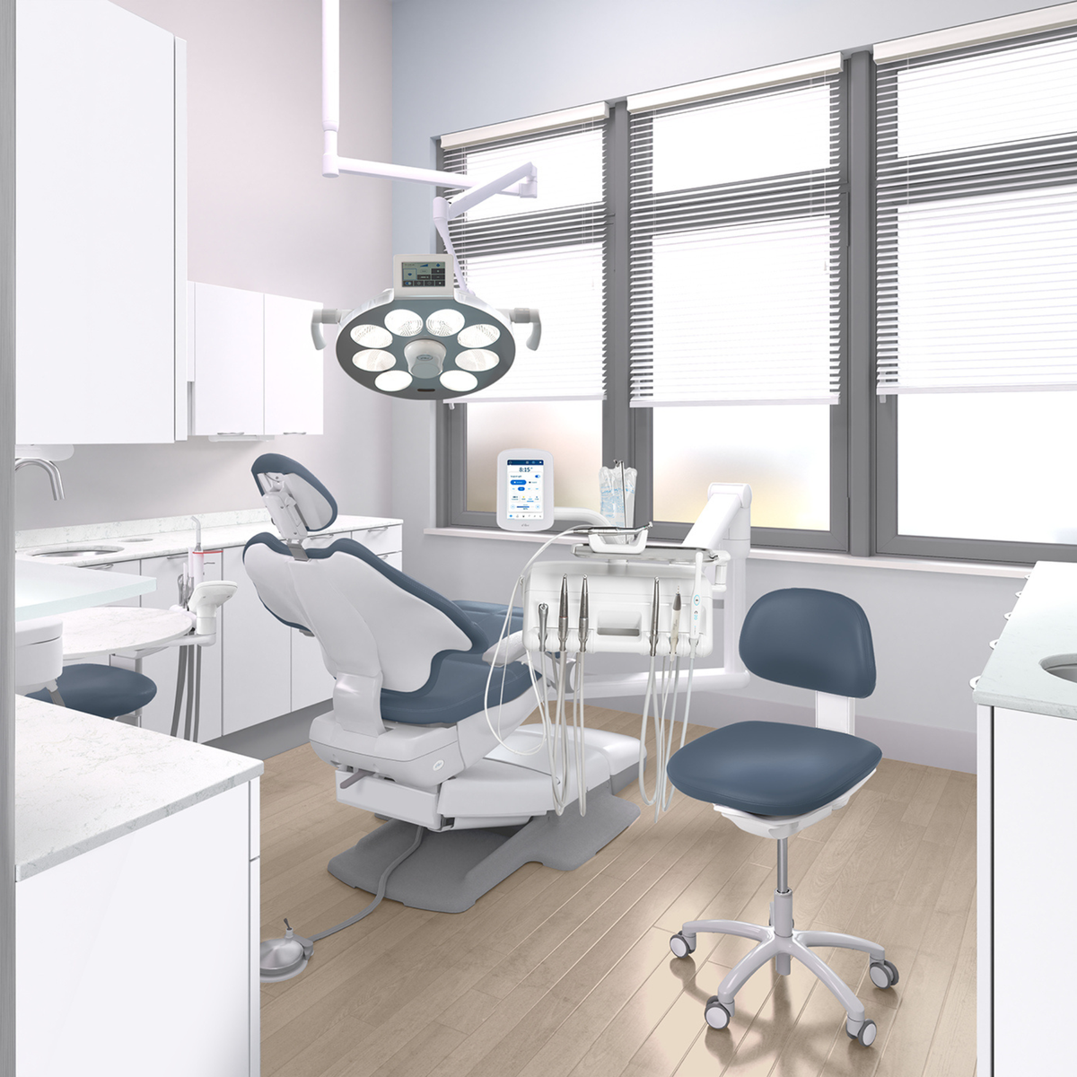 A-dec S76 Surgical Light - Ceiling Mounted