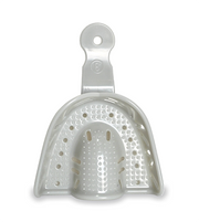 DiaGuru Perforated Impression Trays – Grey, Pack of 12