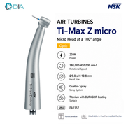 NSK Ti-Max Z micro Optic High-Speed Air Turbine Handpiece For NSK Coupling