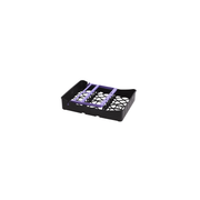 Directa PractiPal Half Tray w/ Instrument Clamp - black/lilac – SKU DT-115106