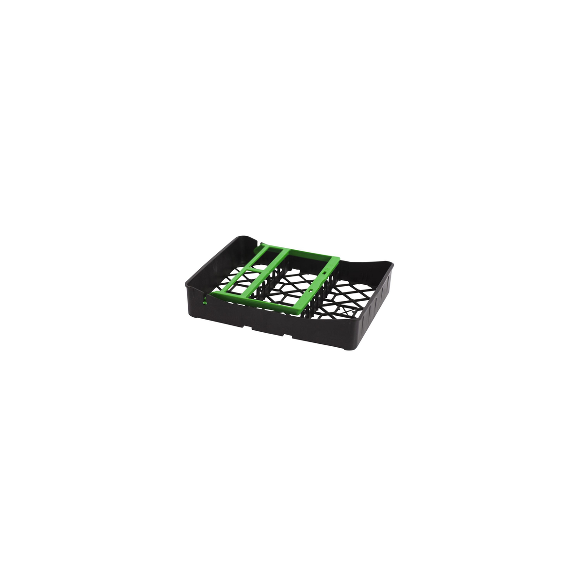 Directa PractiPal Half Tray w/ Instrument Clamp - black/green – SKU DT-115114