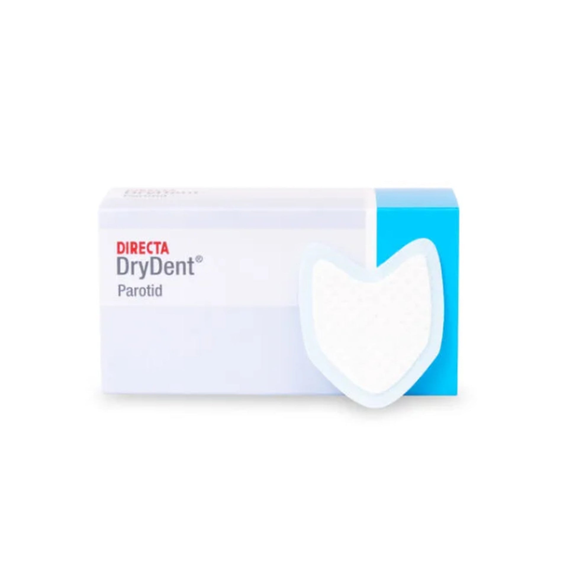 Directa DryDent Parotid small light blue saliva absorber pack of 50