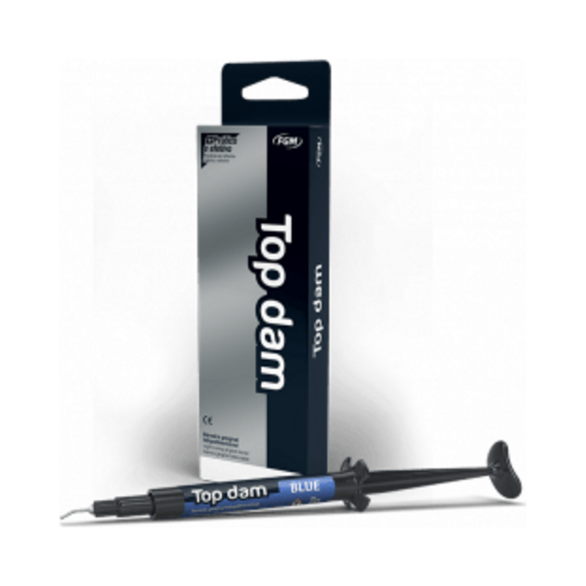 FGM Dental Top Dam Blue – 1x 2g syringe + 3x applicator tips