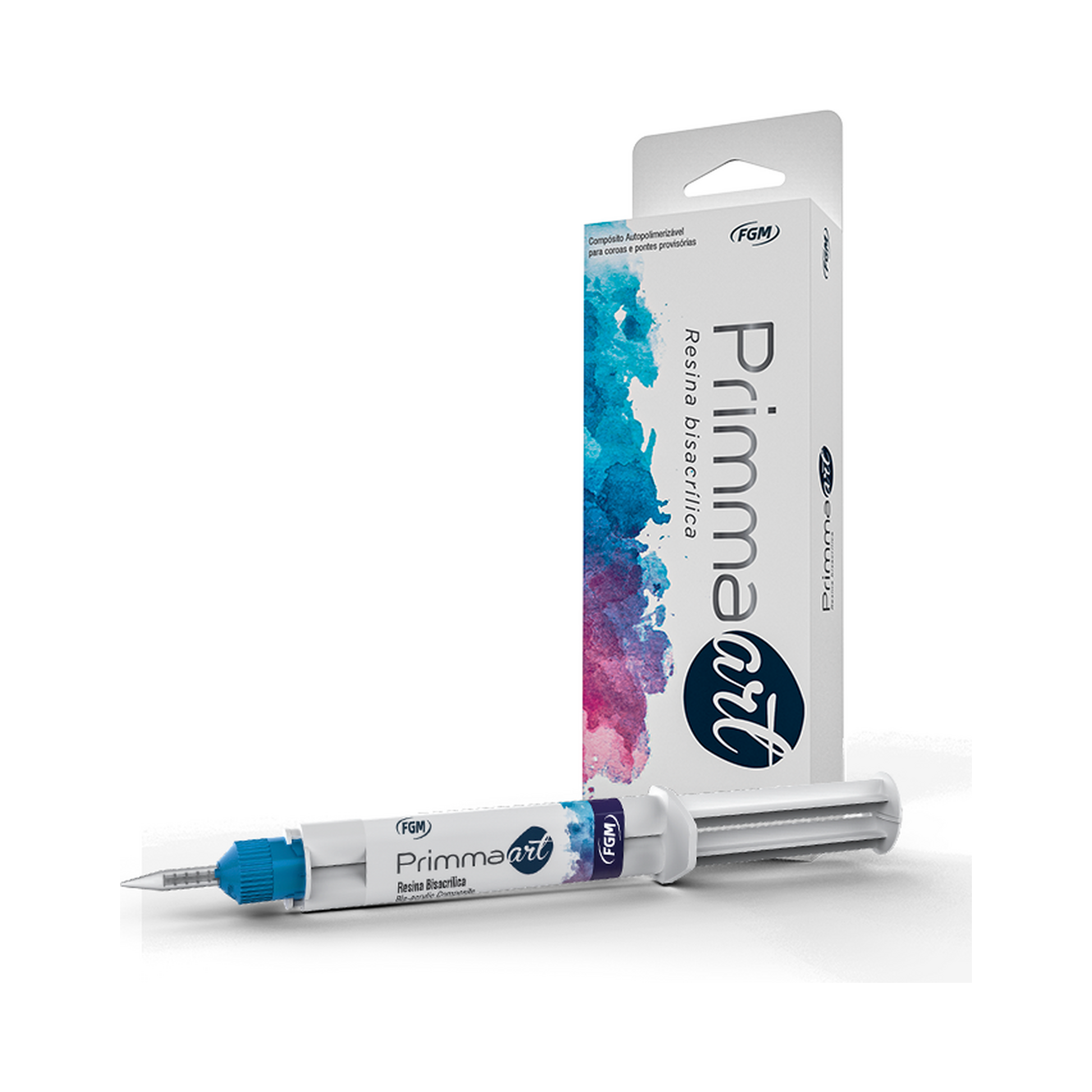 FGM Dental Primma Art bleach shade glass ionomer restorative 7.5 g syringe