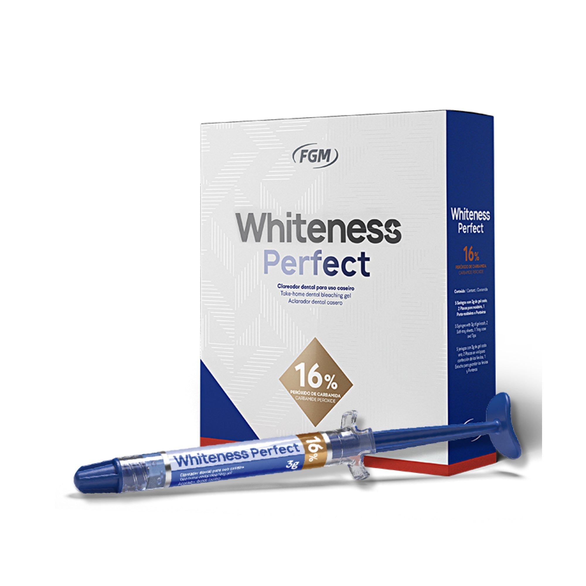 FGM Dental Whiteness Perfect 16% carbamide peroxide take-home whitening kit