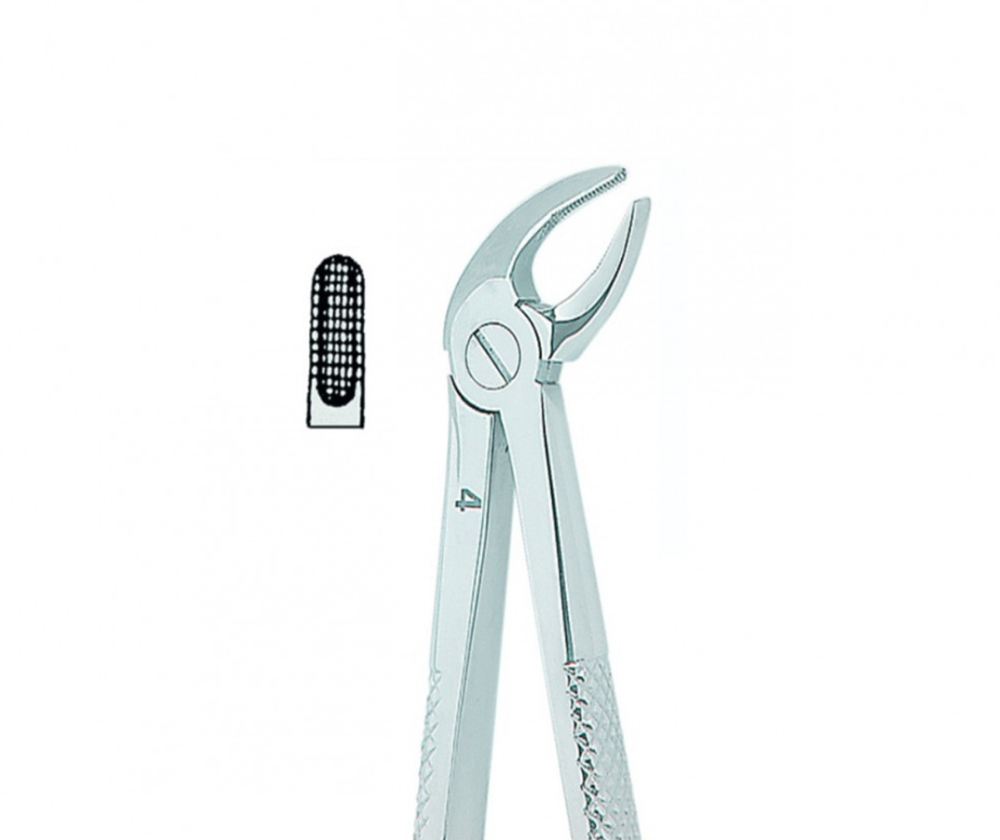 Kohler Dental Extracting Forcpes English No. 4 MEDIUM