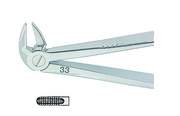 Kohler Dental Extracting Forceps English No. 33 MEDIUM