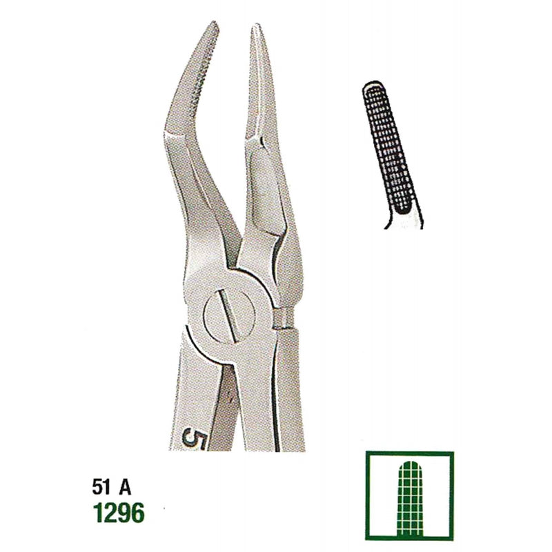Kohler Dental Extracting Forceps English No. 51A MEDIUM