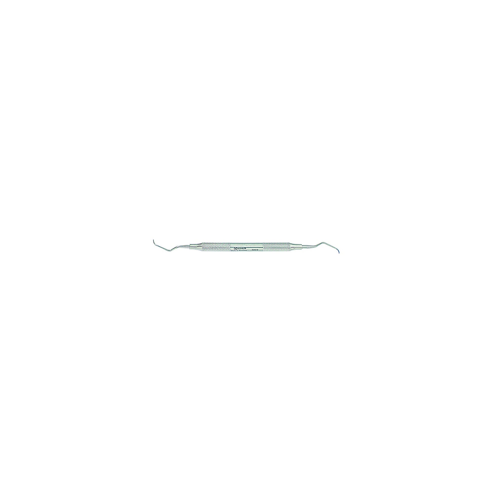 Kohler Dental PA-Curettes Columbia 2RL hollow-handle