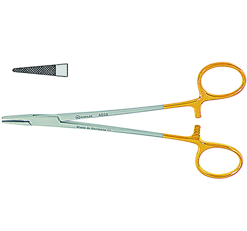 Kohler Dental TC-Needle-Holders Crile-Wood 15 cm
