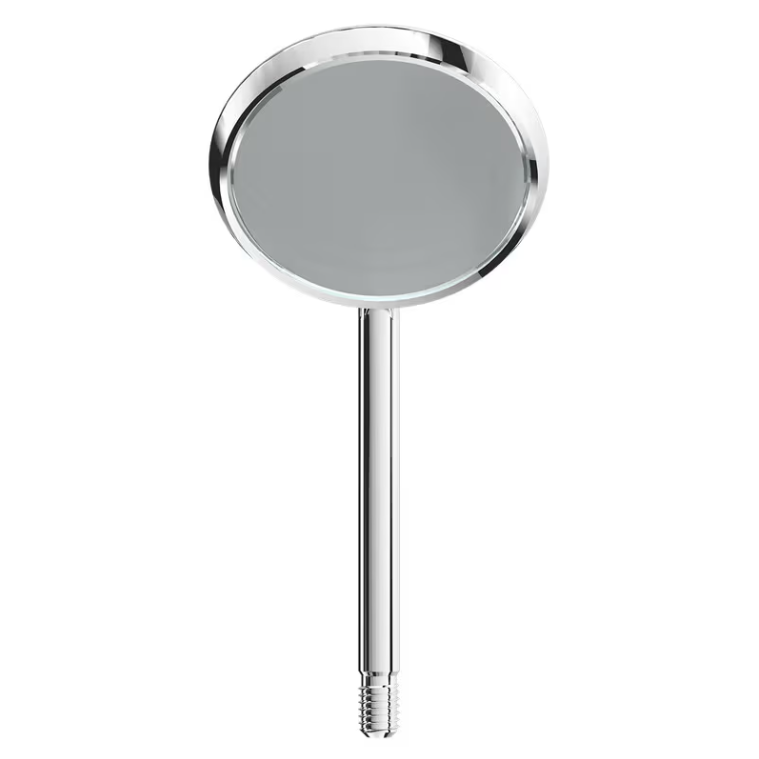 Kohler Dental Mouth Mirrors Rhodium No. 4, Pack of 12