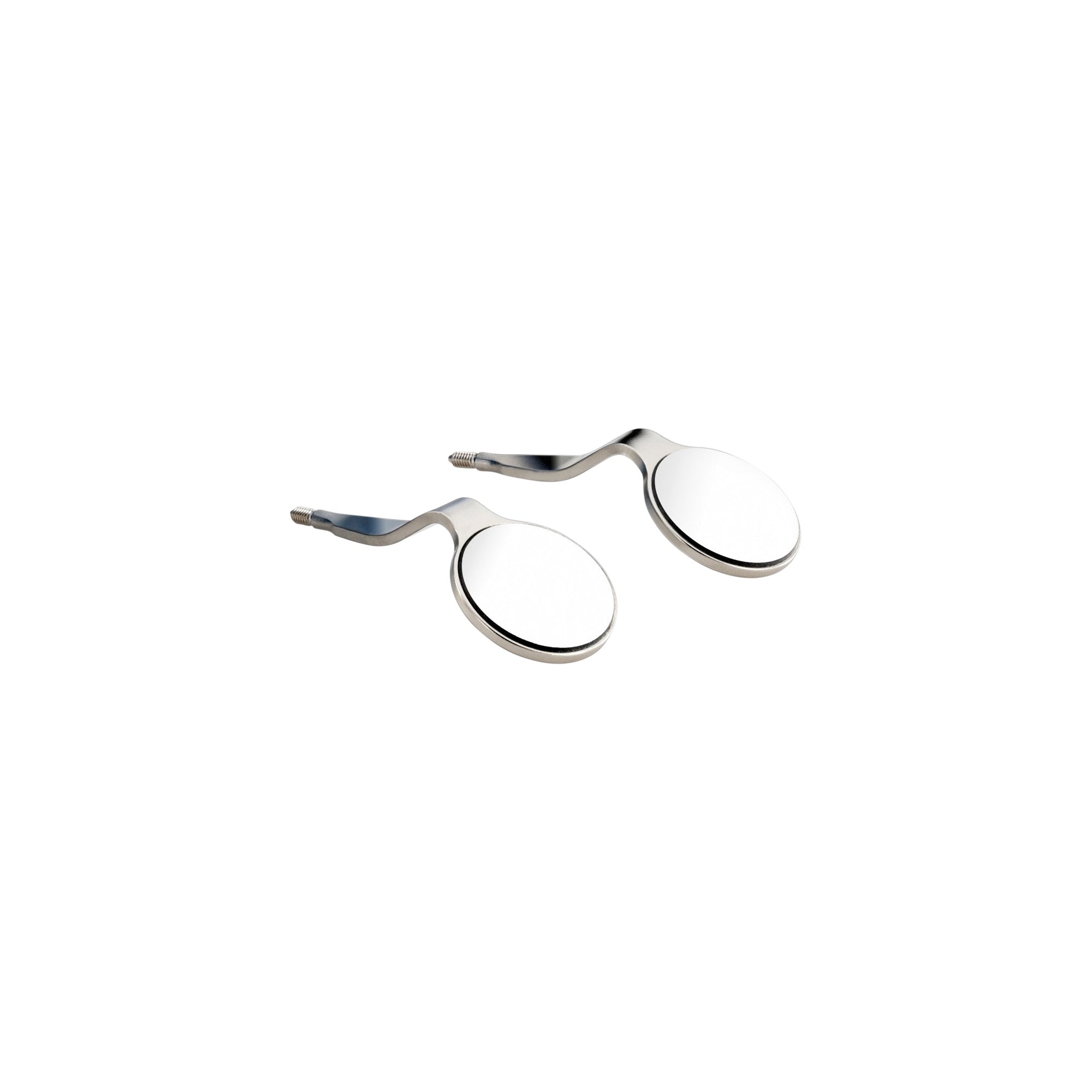 Kohler Dental Mirror double-sided, Rhodium no. 4, Pack of 6