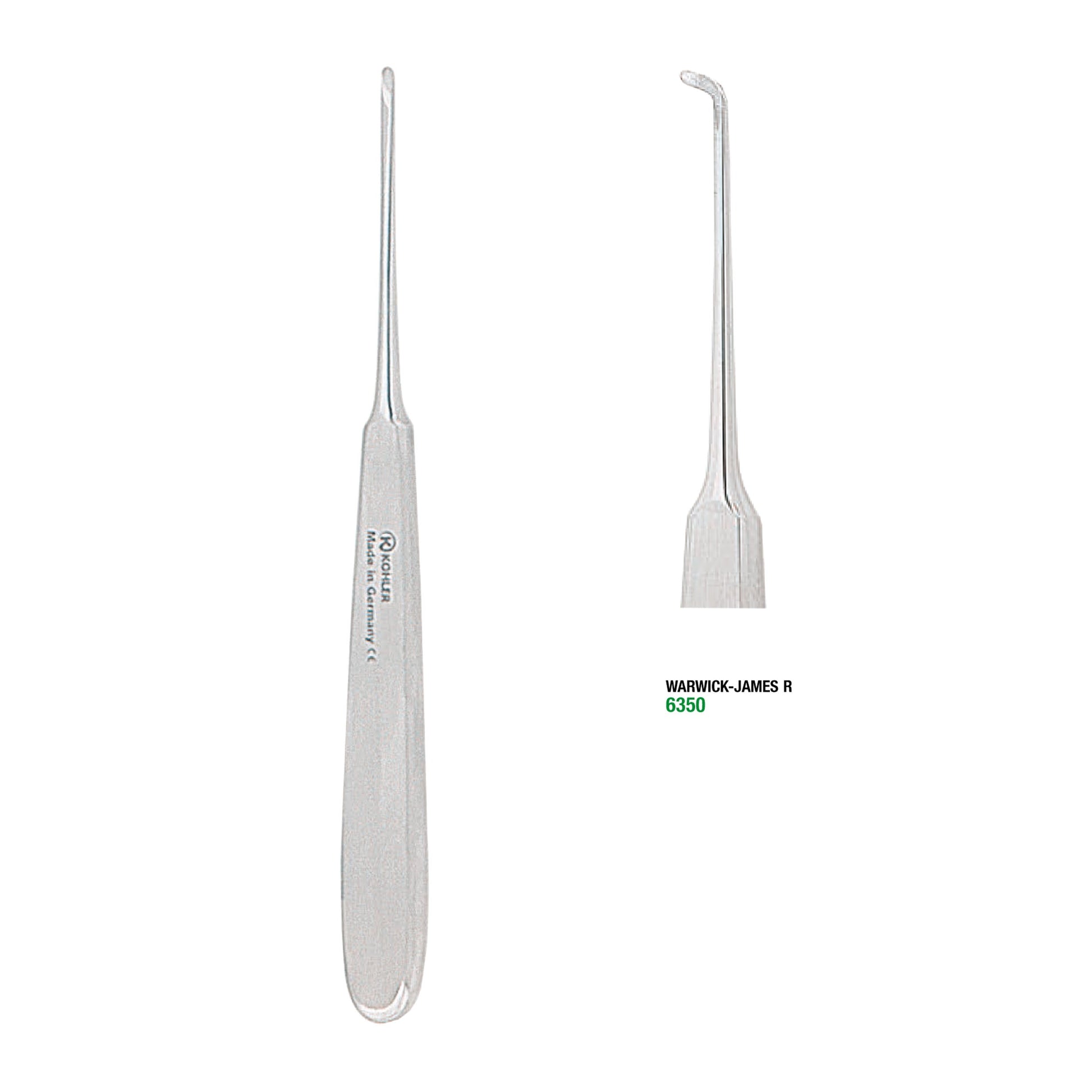 Kohler Dental Root-Elevators Warwick-James right