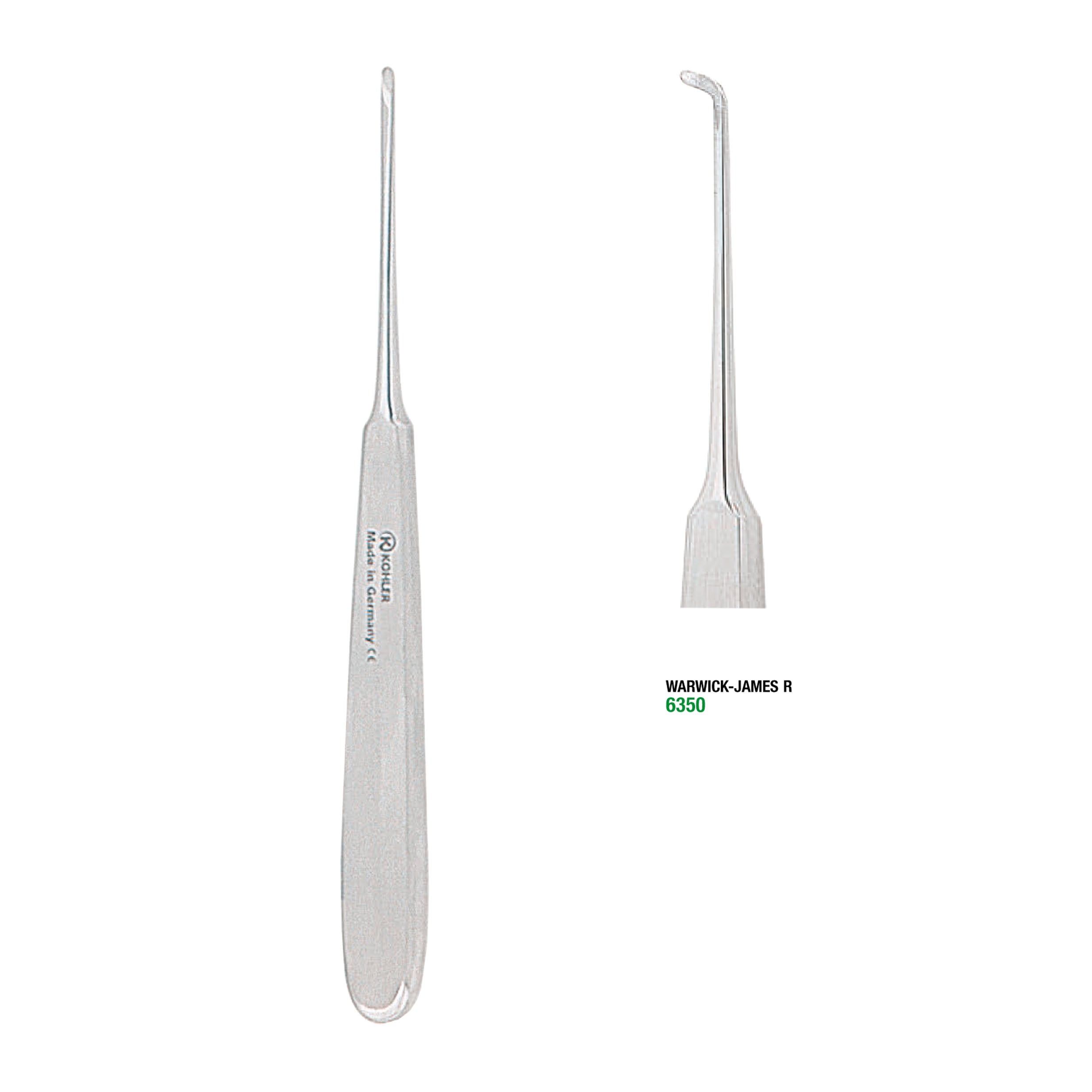 Kohler Dental Root-Elevators Warwick-James right