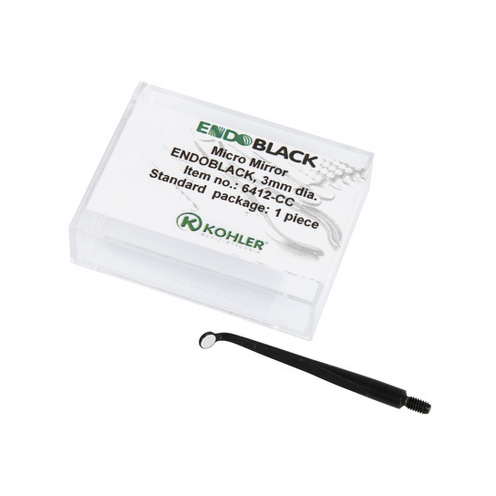 Kohler Dental ENDOBLACK 3 mm micro mouth mirror