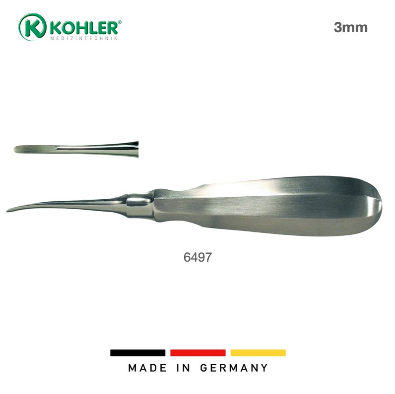 Kohler Dental Luxcut-Apical Curved, 3 mm