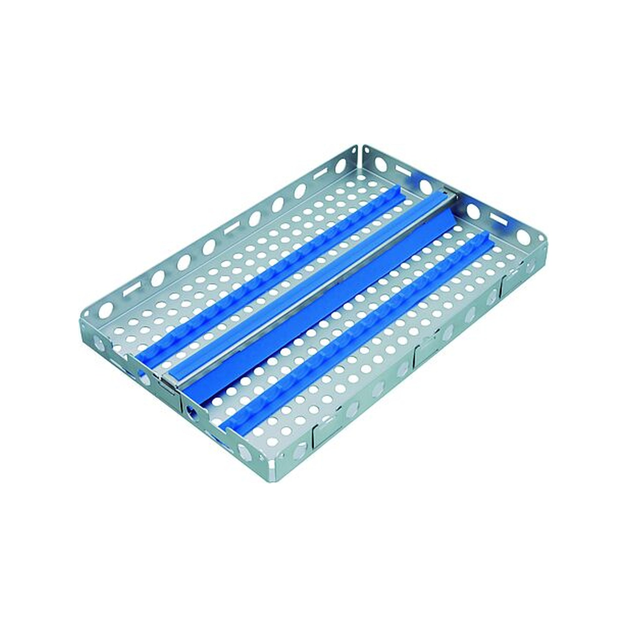 Kohler Dental Steritray MAXI dental instrument tray blue 275 × 180 mm