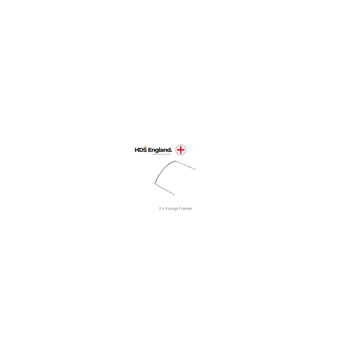 Harrow England Harrow England 2x Stainless Steel Youngs Rubber Dam Frame – dental instrument, SKU MLC-51990
