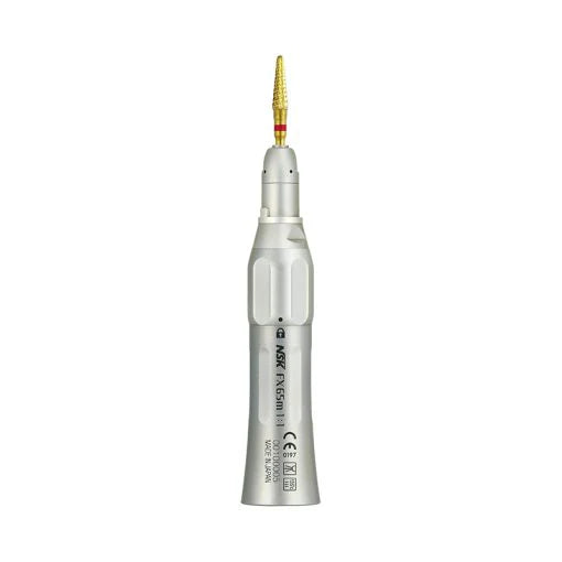 NSK FX65m Straight 1:1 H/pce, Non-Optic, Max 40,000min-1, Ext. Water Spray, For HP Bur