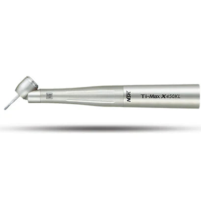 NSK Ti-Max X450KL Titanium high speed HP, Optic, 45Deg Angled, Std Head For Kavo coupling