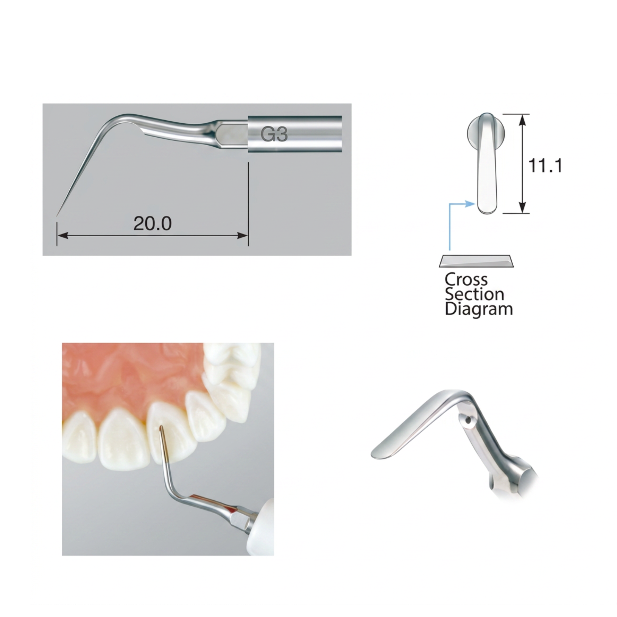 NSK G3-E Scaling Tip For EMS Ultrasonic Scaler