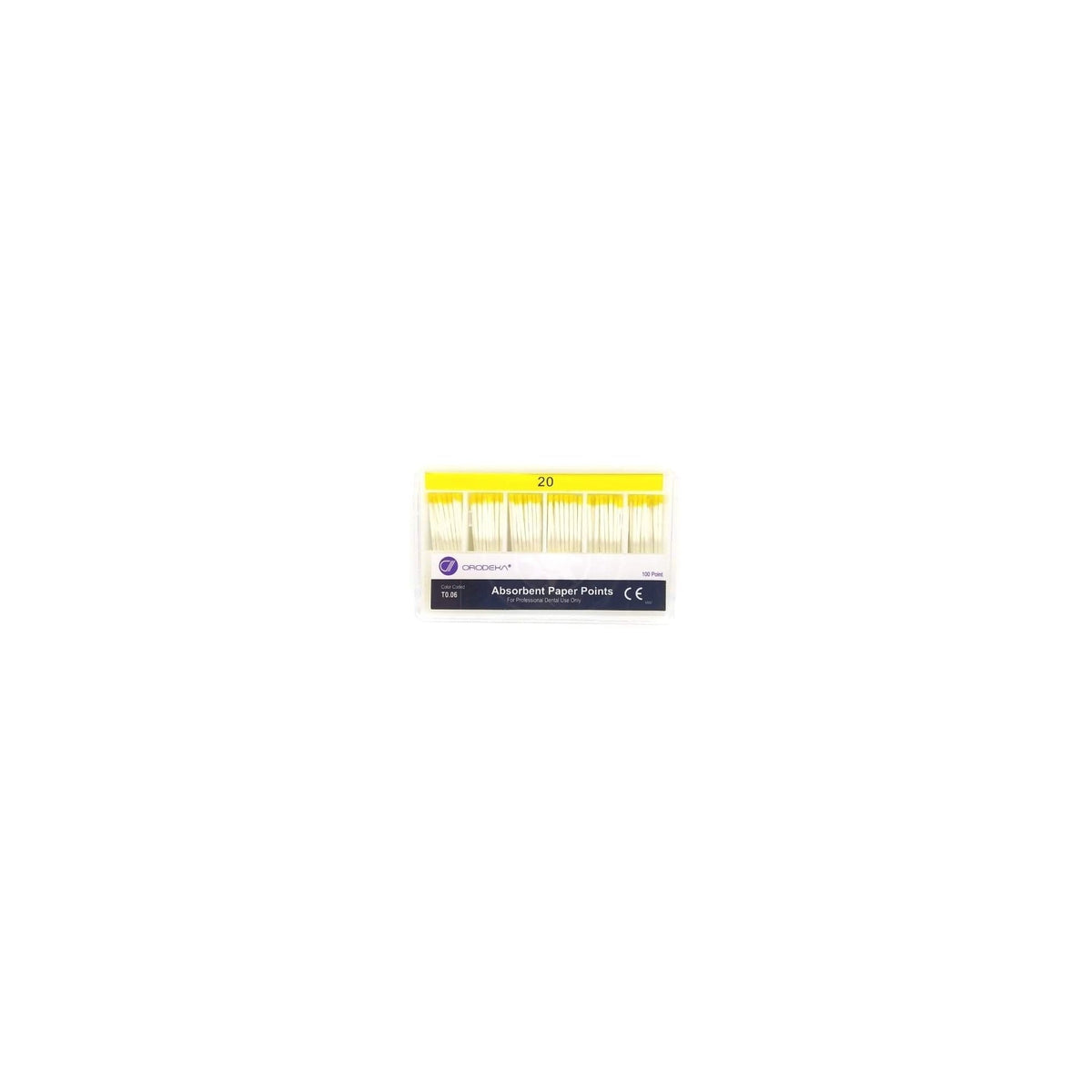 Orodeka® 0.06 mm Taper Paper Points, #30 - Box/100