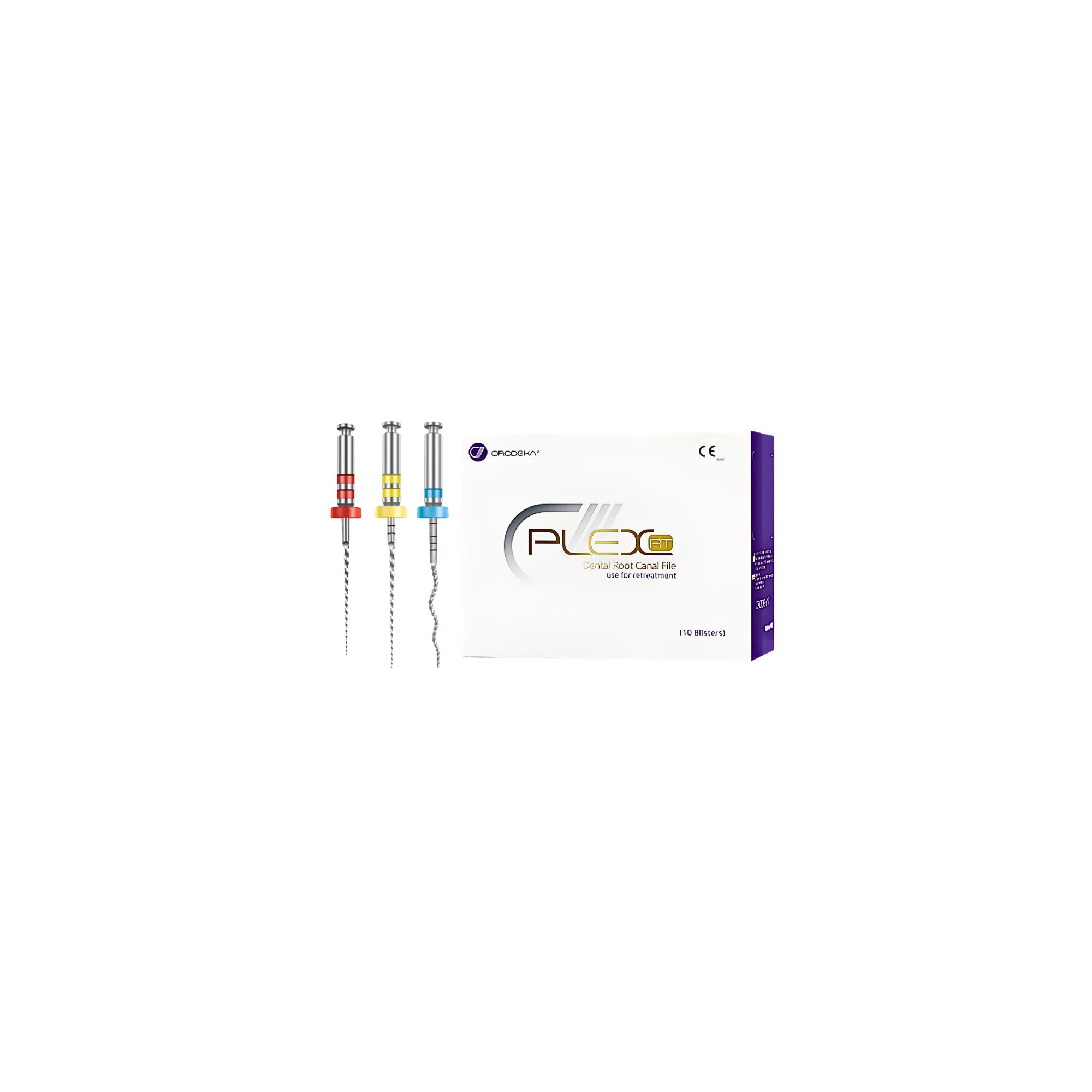 Orodeka® Plex RT Retreatment Rotary File Set 3 - Blister/3 3x 20/.06, 25 mm