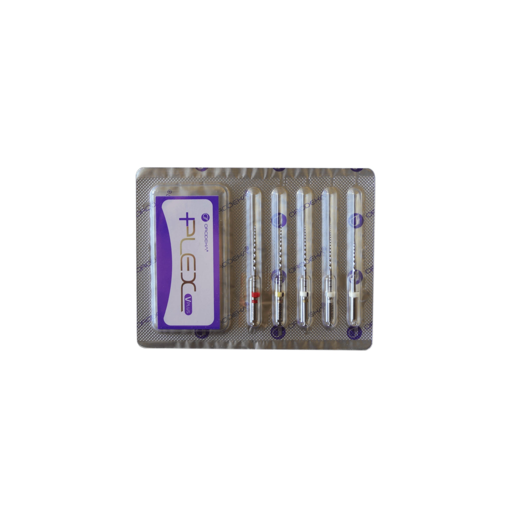 Orodeka® Plex V Plus Rotary File Set 3 - 17/0.045 Refill 25 mm Length, 0.045 Taper, 0.17 mm Diameter - Blister /5