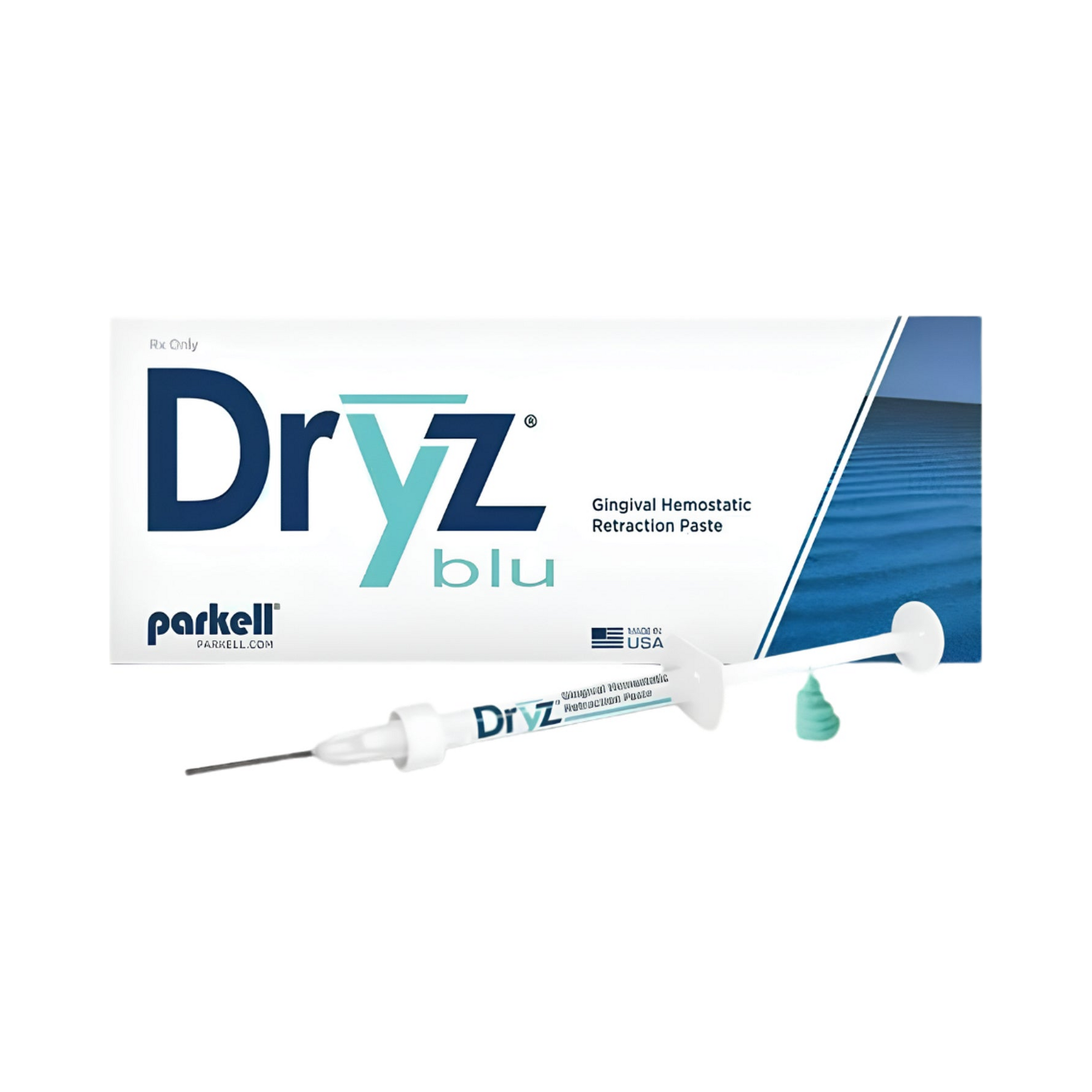 Parkell Dryz Blu hemostatic retraction paste 7 syringes
