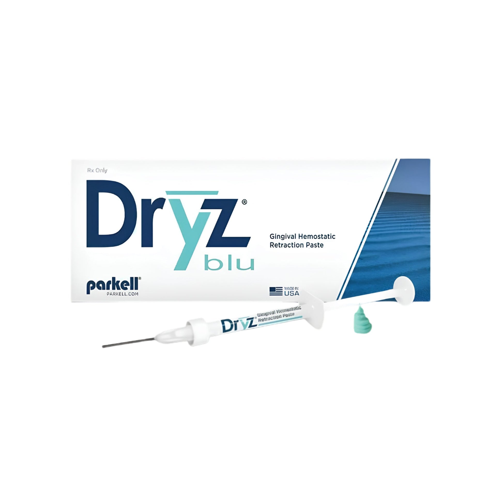 Parkell Dryz Blu hemostatic retraction paste 7 syringes