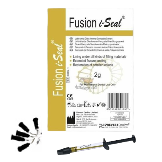 Fusion I Seal Light Curing Glass lonomer Composite Cement