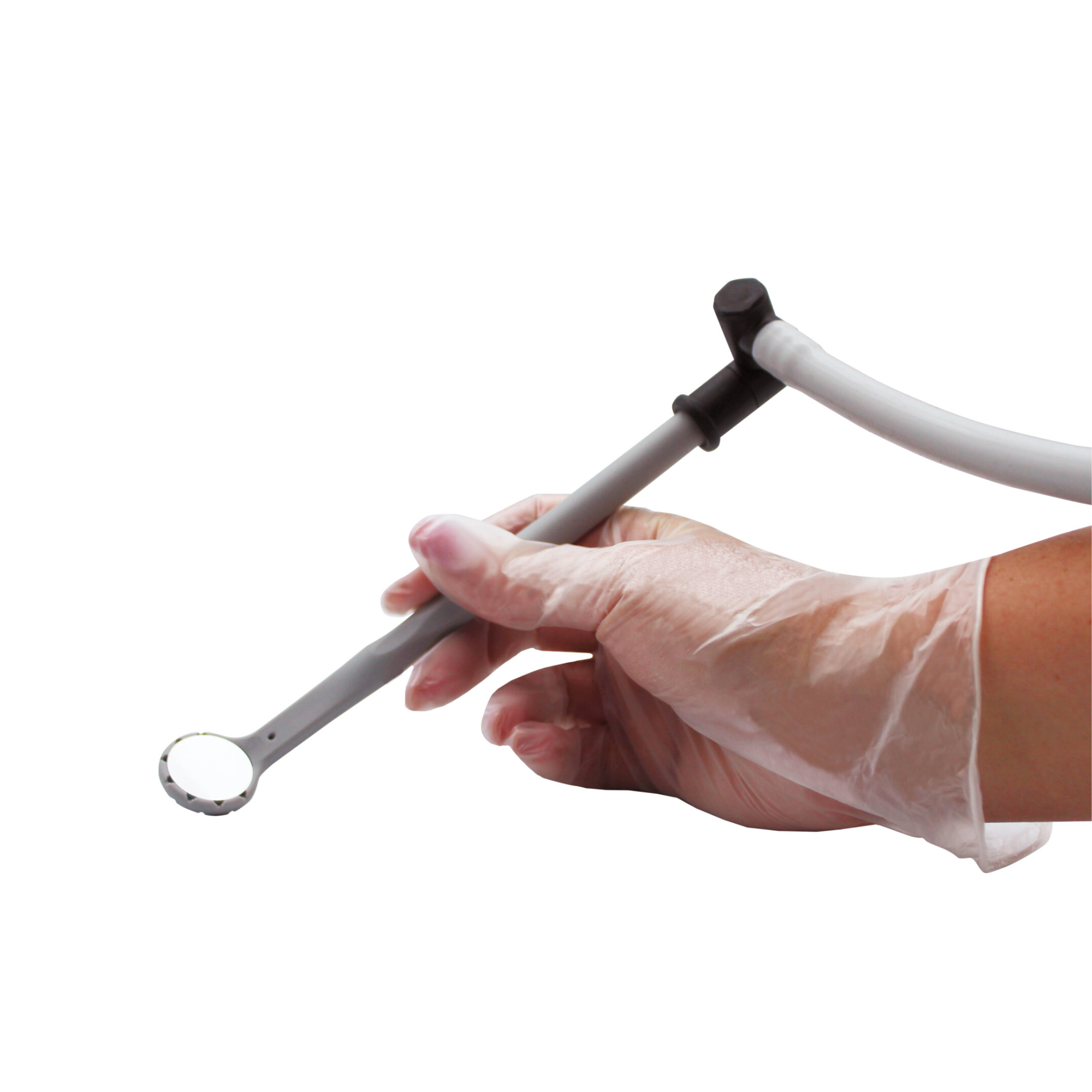 Three different advanced mirrors have 99% high reflectivity, high durability with 30 ceramic layers, and scratch resistance hardness 9H. Those mirrors are light weight and autoclavable at 134℃. PPJ Mirrors model 2 has suction system connection to the dental chair. PPJ Mirrors 1 has Endo gouge on the handle.