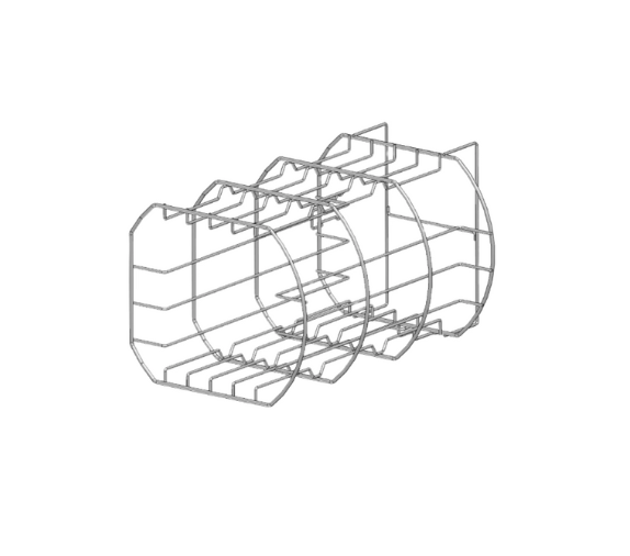 Reversible Rack for Lisa and Lina (3 wide Cassettes)