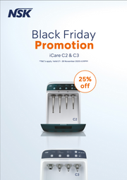 NSK iCare C3 Standard System Complete / 3 rotation ports & 1 non-rotation port