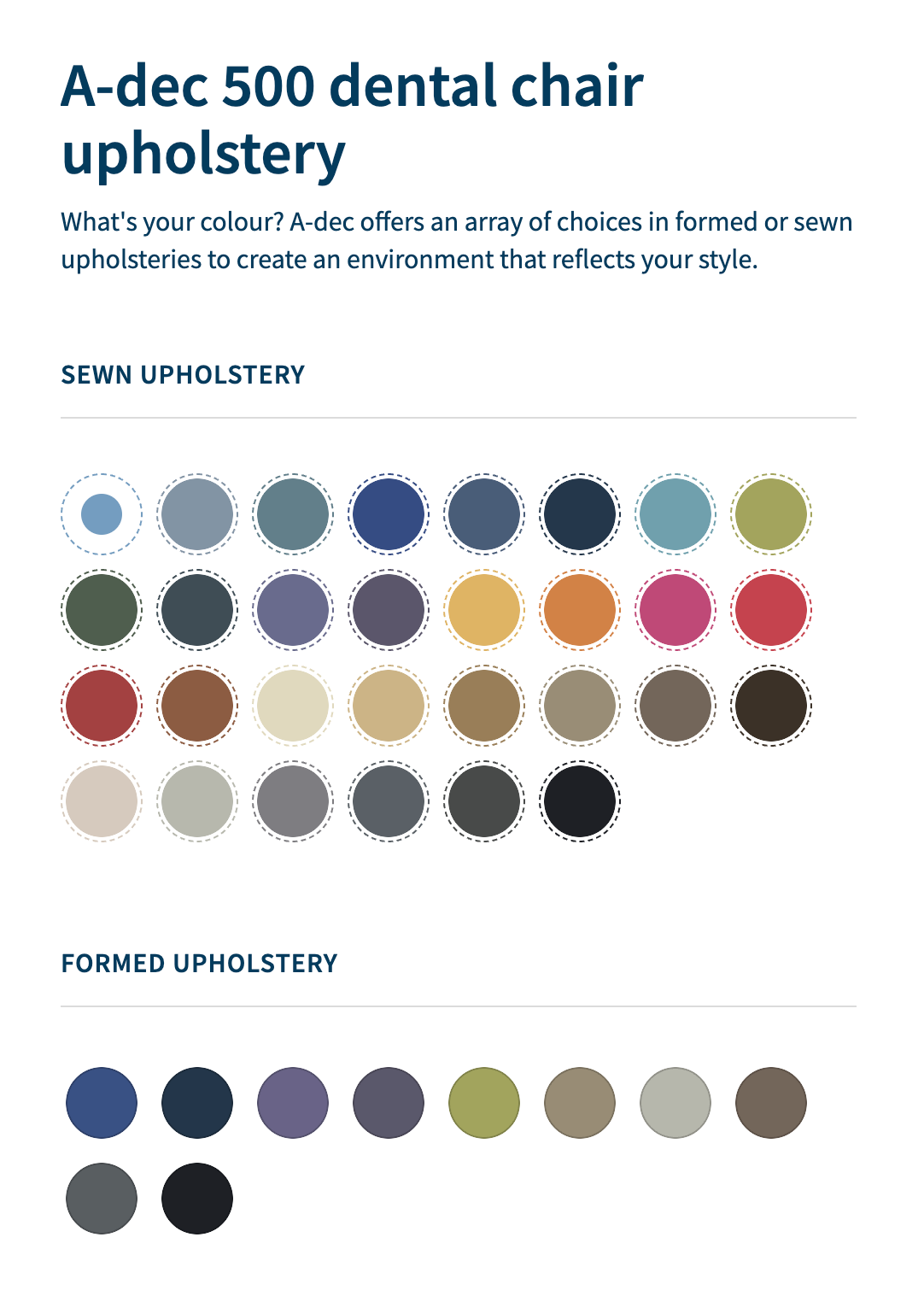 A-dec 500 Pro Dental Chair