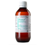 Perrigo Rivacol Chlorhexidine Mouthwash 0.2%; 200 mL Bottle
