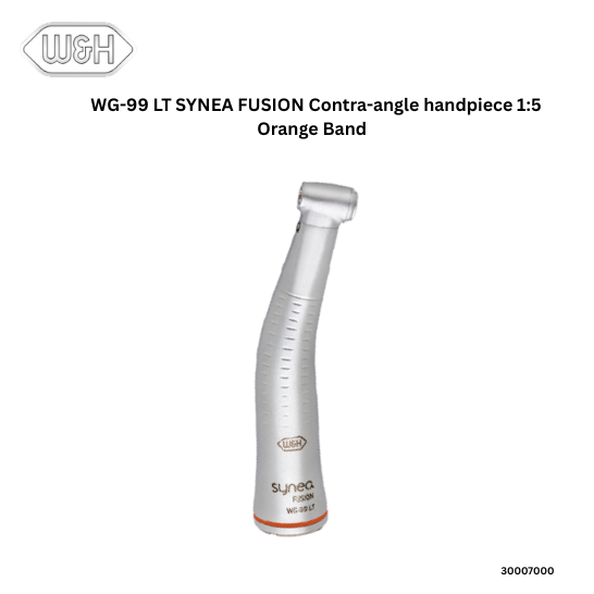 W&H WG-99 LT Synea Fusion Contra-angle 1:5 Orange Band