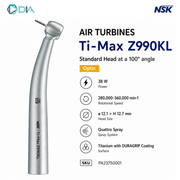 NSK Ti-Max Z990KL Titanium High speed handpiece Optic Standard Head For Kavo coupling