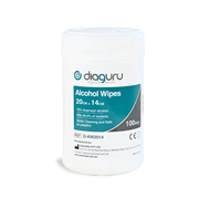 Alcohol Wipes 70% IPA 20 cm x 14 cm - Dental Installations (Aust) Pty LtdDiaGuruAlcohol Wipes
