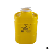 FITTANK™ Snap Top Sharps Container 8L