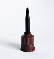 Mixing Tips - 50 pack - Various Sizes Short Mixing tips; 38mm - Brown w/ Black Spiral