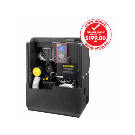 Cattani - Suction Unit - Turbo SMART A Cube with ISO 18 Hydrocyclone | 2 - 3 chairs - Dental Installations (Aust) Pty LtdCattaniSuction Unit